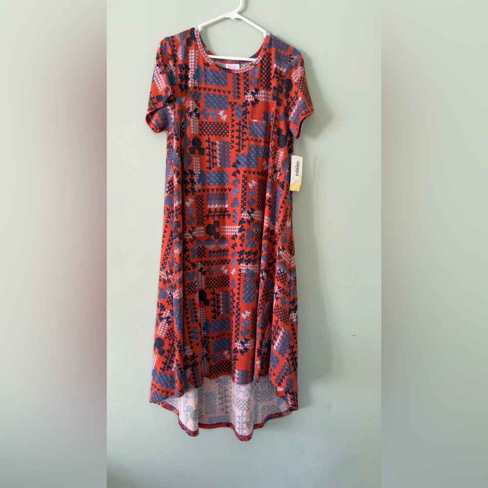 New LuLaRoe LOOSE FIT CARLY T-SHIRT DRESS NWT